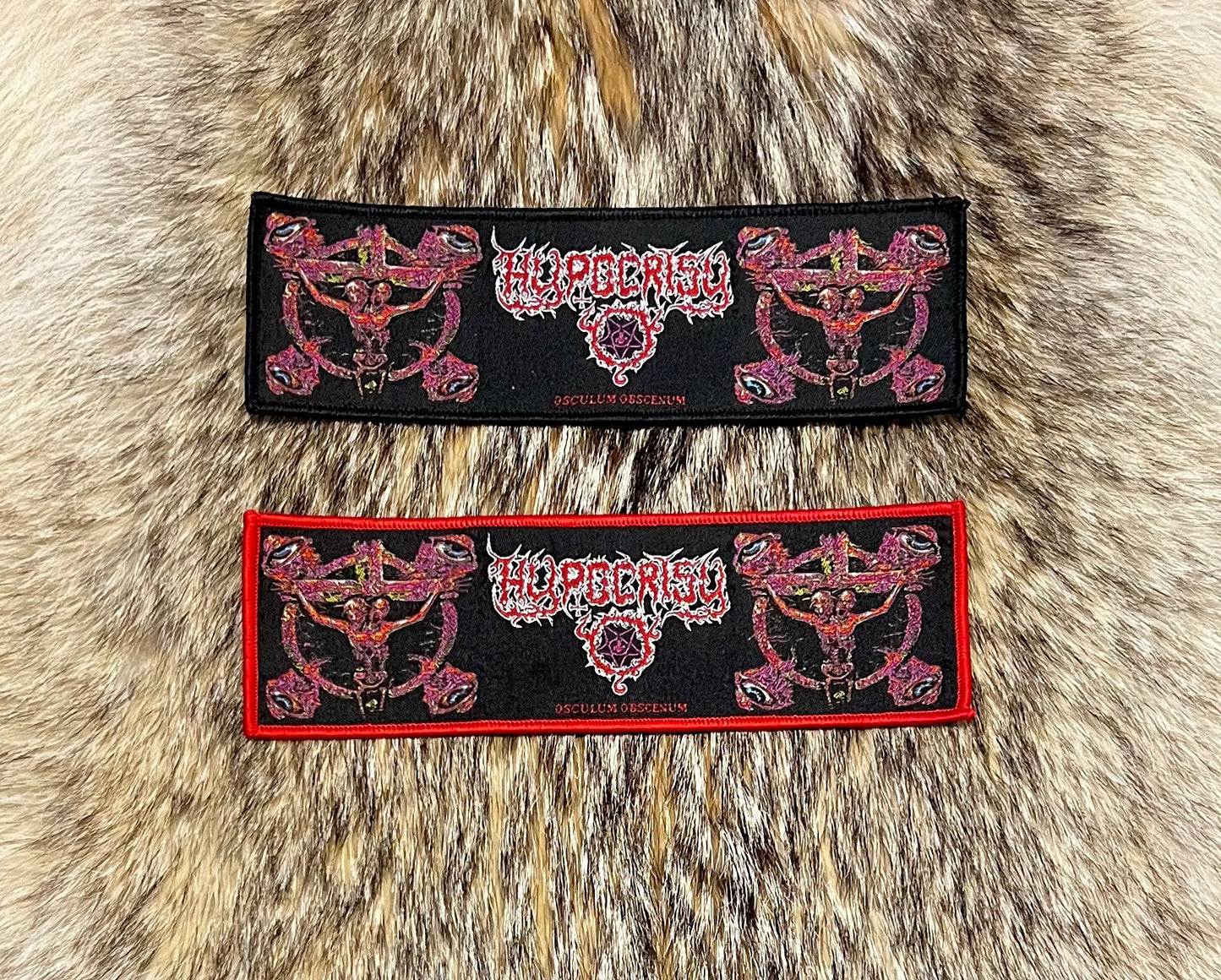 Hypocrisy - Osculum Obscenum Strip Patch