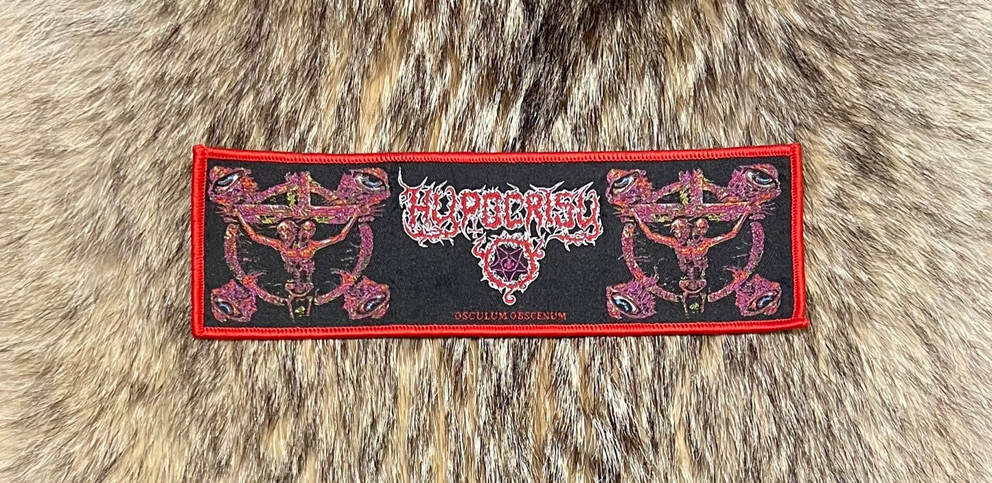 Hypocrisy - Osculum Obscenum Strip Patch