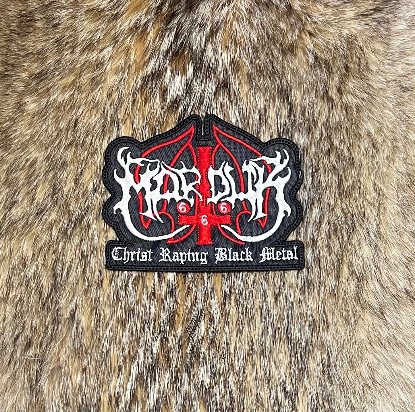 Marduk - Cut Out Winged Logo Patch