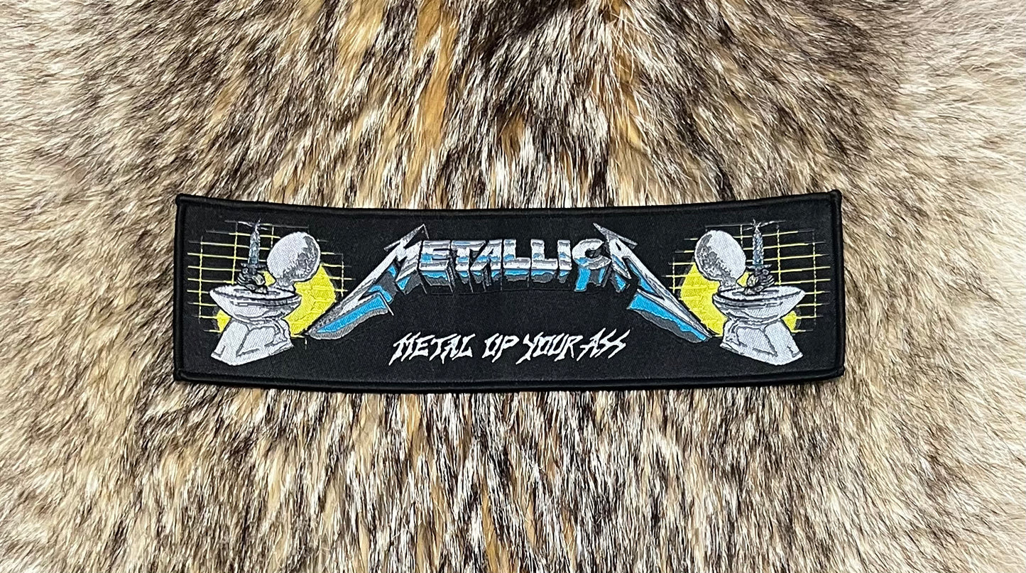 Metallica - Metal Up Your Ass Strip Patch