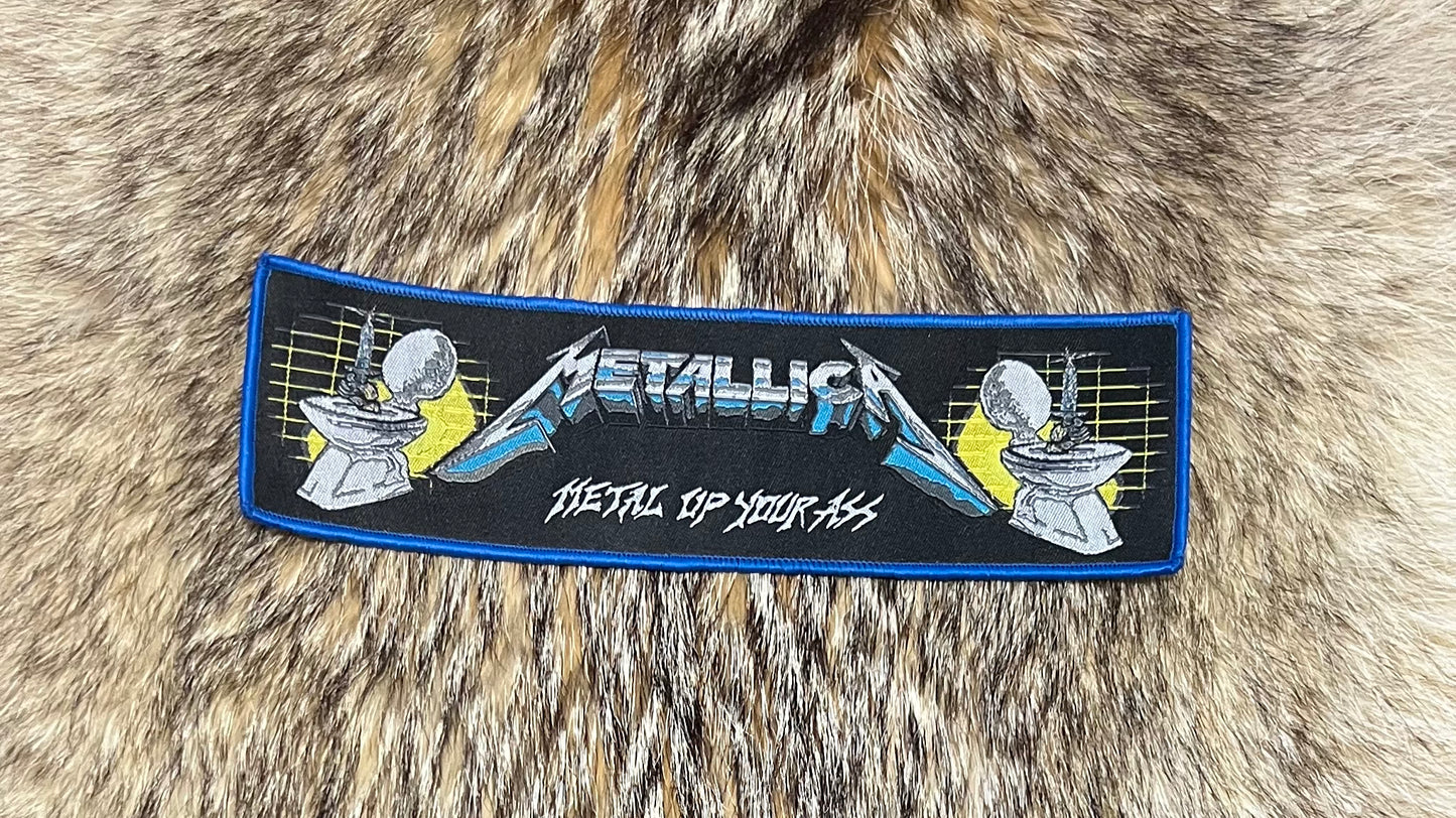 Metallica - Metal Up Your Ass Strip Patch