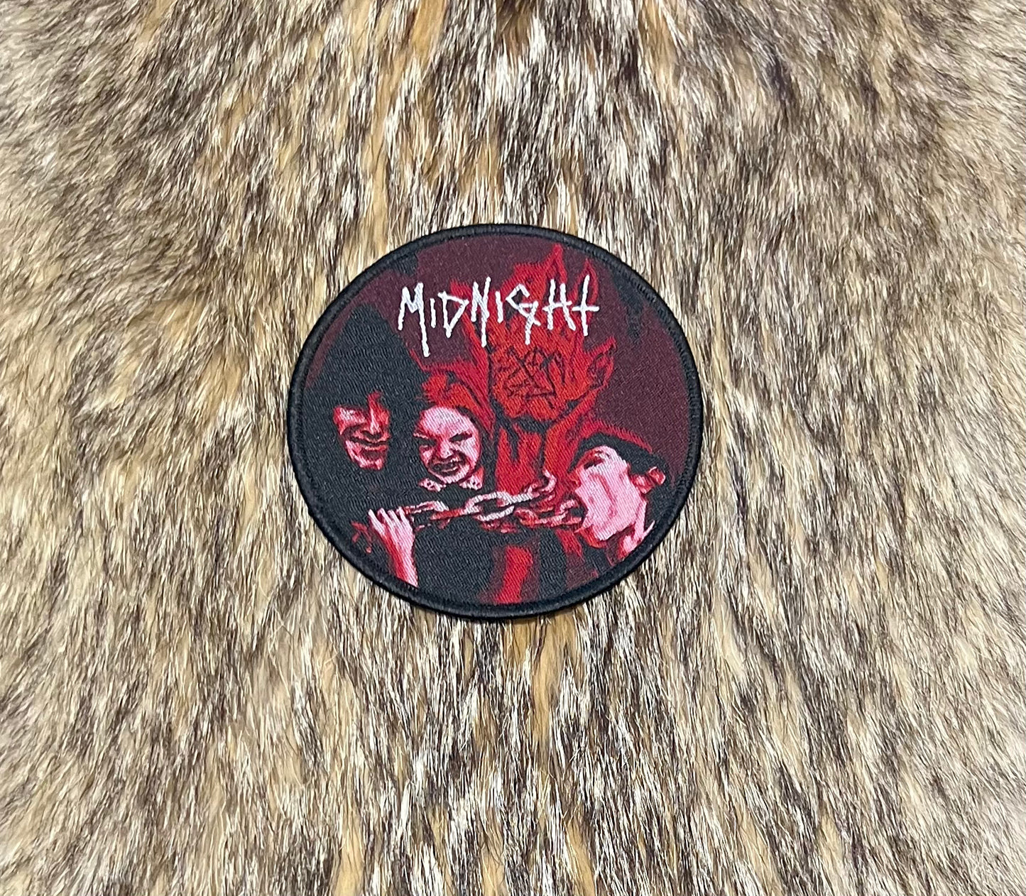 Midnight - No Mercy for Mayhem Circular Patch