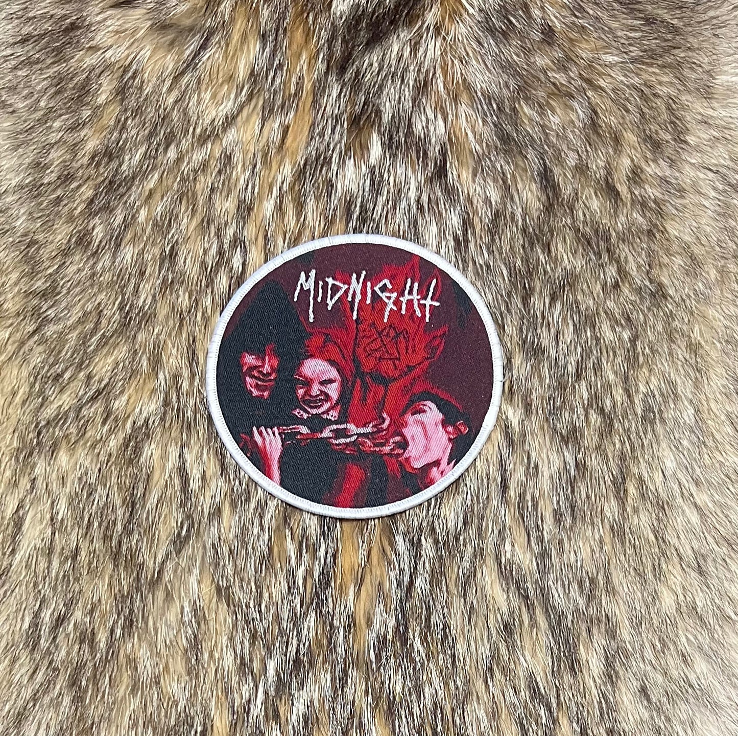 Midnight - No Mercy for Mayhem Circular Patch