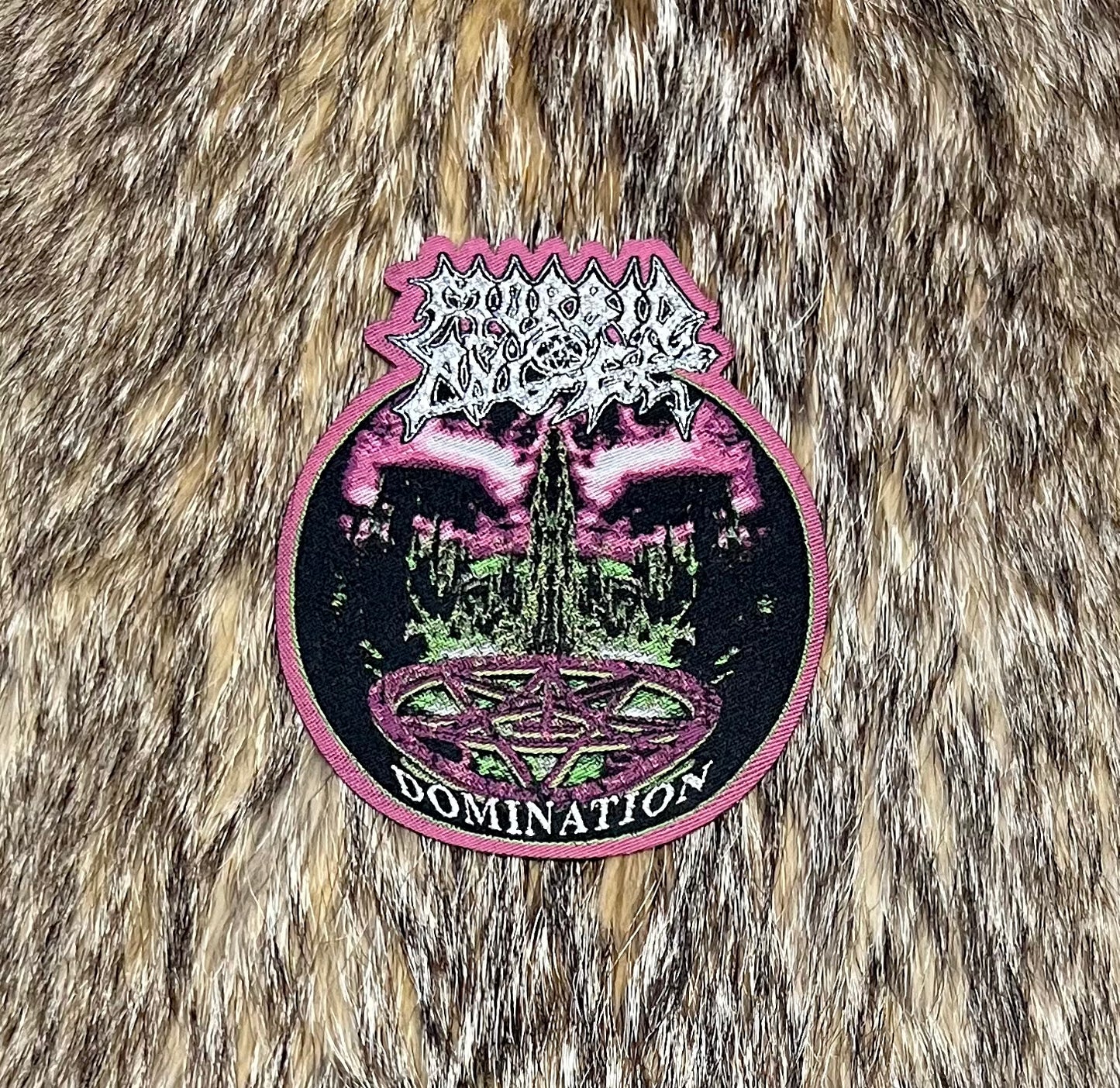 Morbid Angel - Domination Cut Out Patch