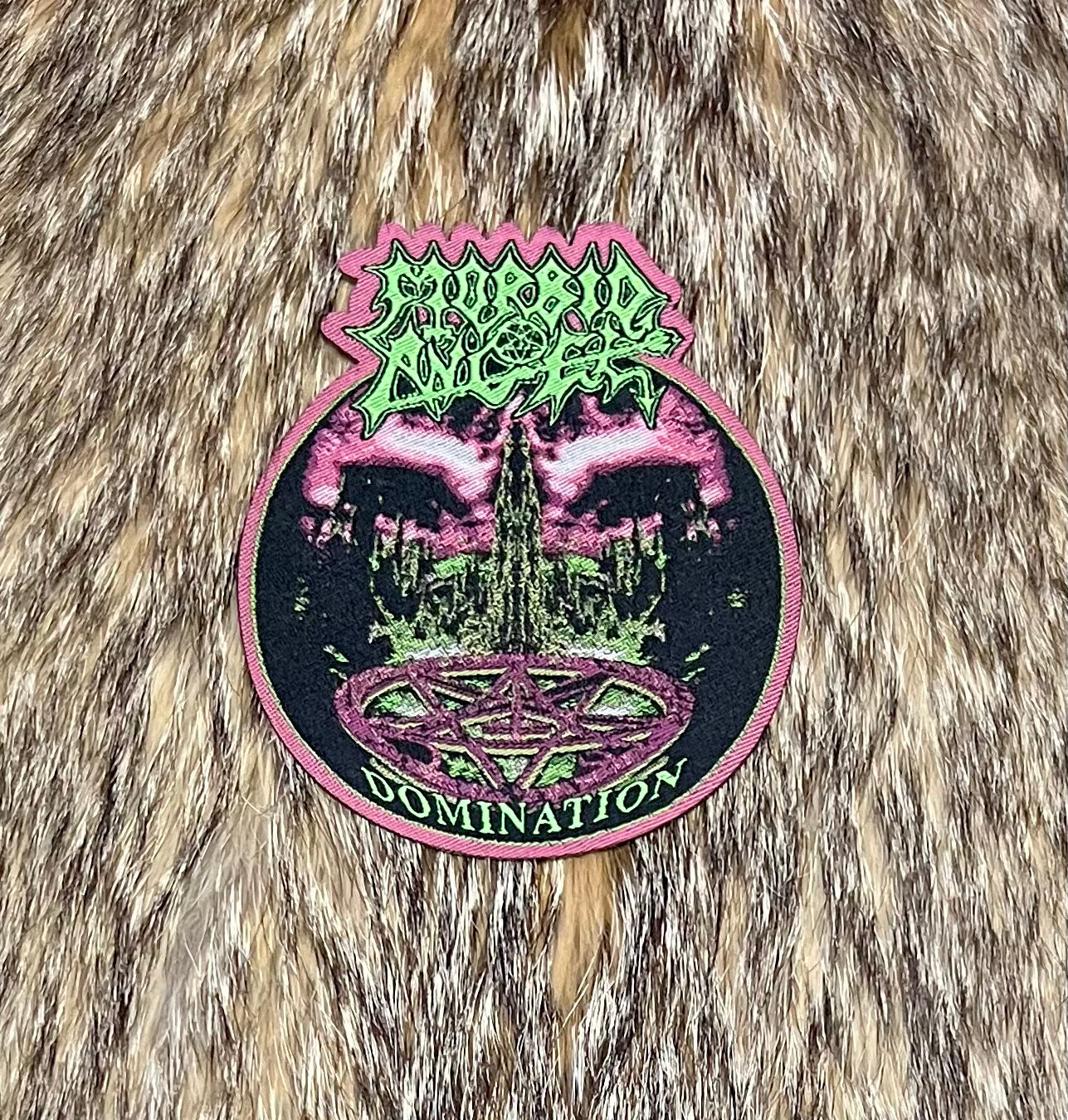 Morbid Angel - Domination Cut Out Patch