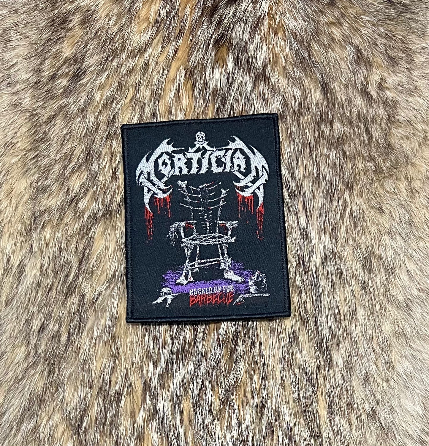 Mortician - Hacked Up For Barbecue Patch