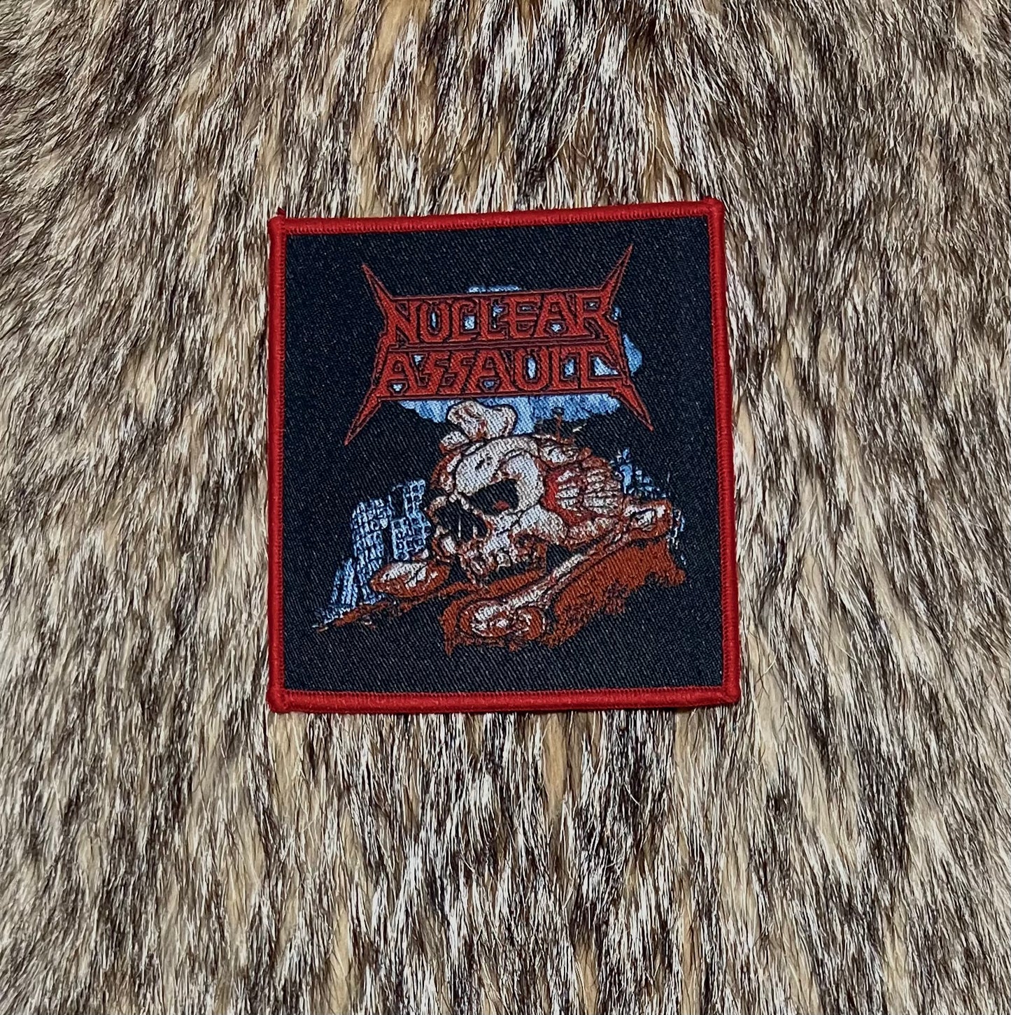 Nuclear Assault - Skull & Skycraper Patch