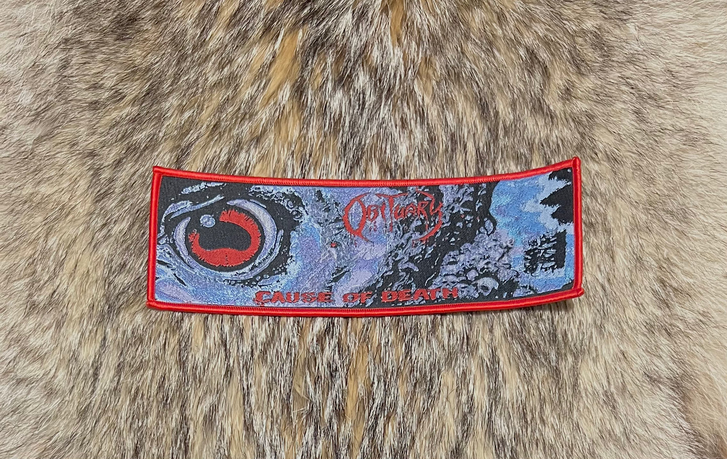 Obituary - Cause of Death Strip Patch