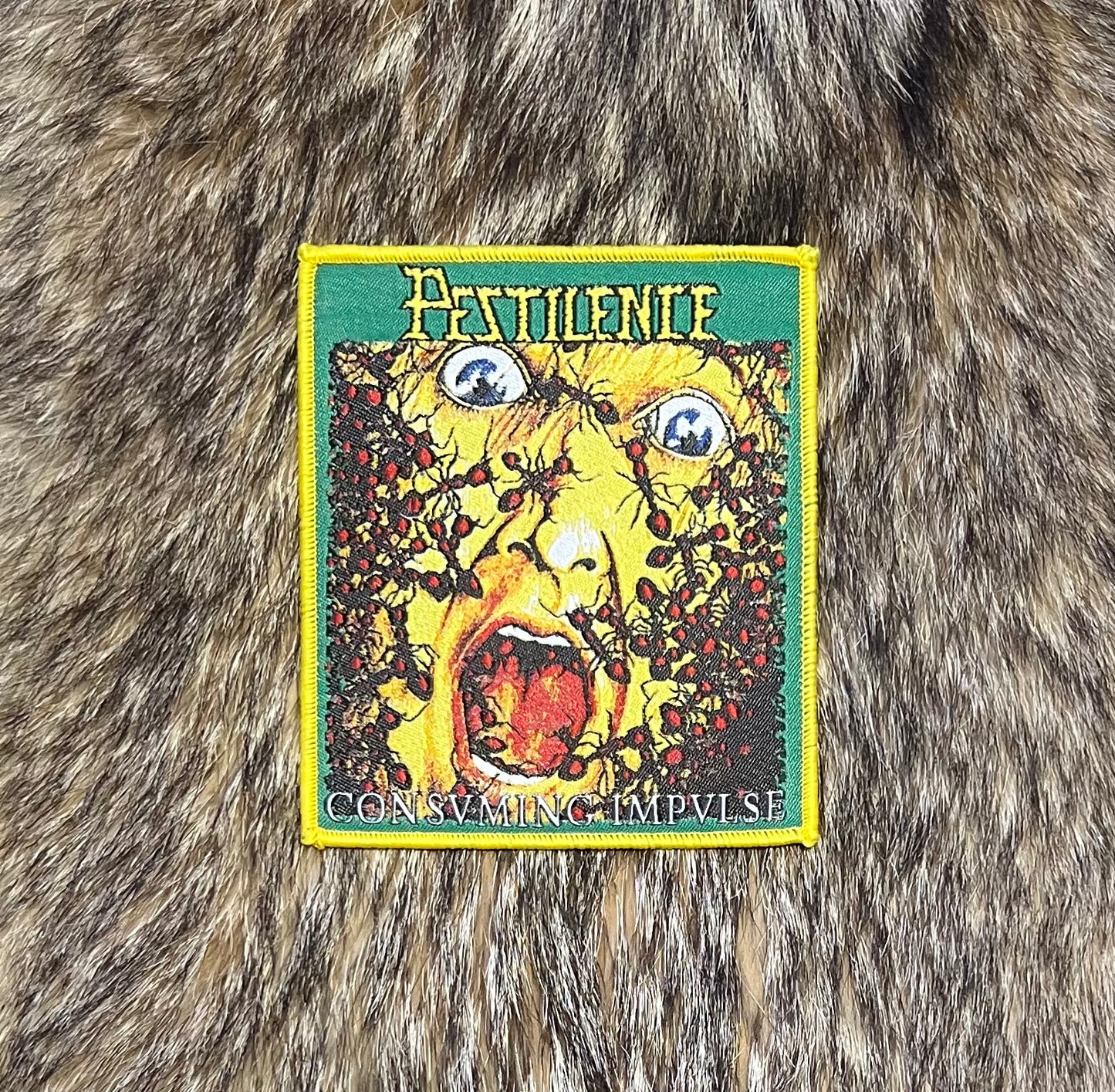 Pestilence - Consuming Impulse Green Patch