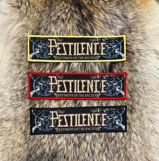 Pestilence - Testimony Of The Ancients Strip Patch