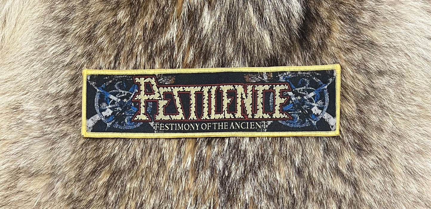 Pestilence - Testimony Of The Ancients Strip Patch