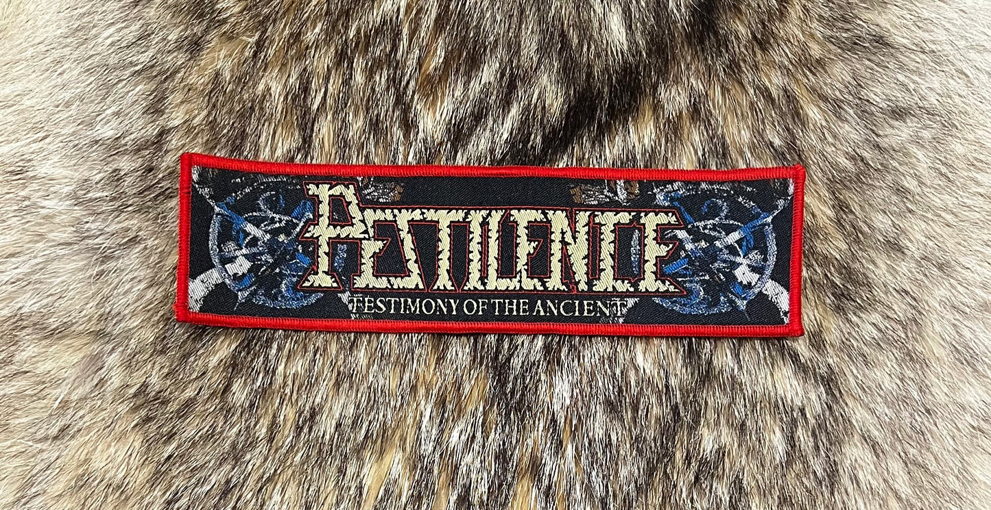 Pestilence - Testimony Of The Ancients Strip Patch