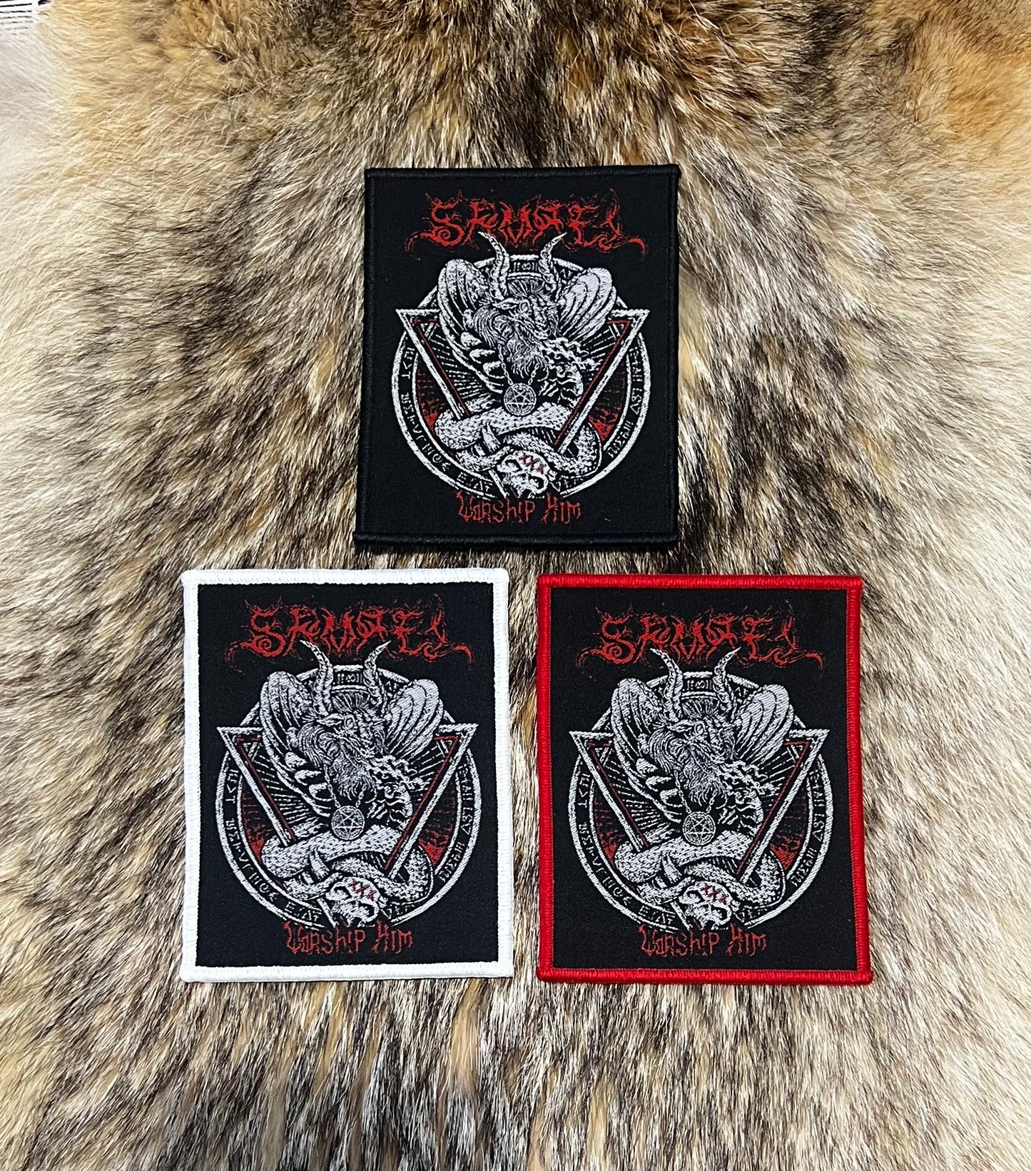 Samael - Worship Him Limited Edition Patch