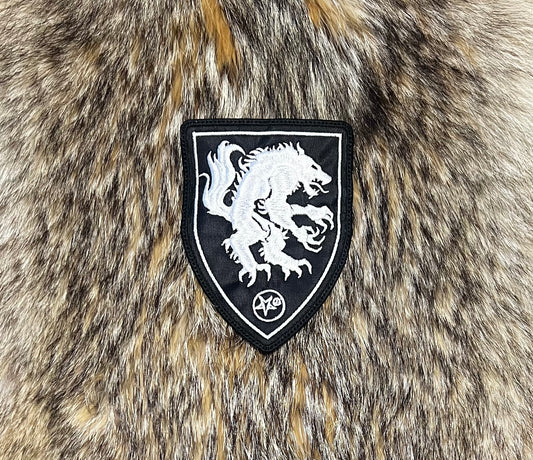 Satanic Warmaster - Werewolf Shield Logo Patch