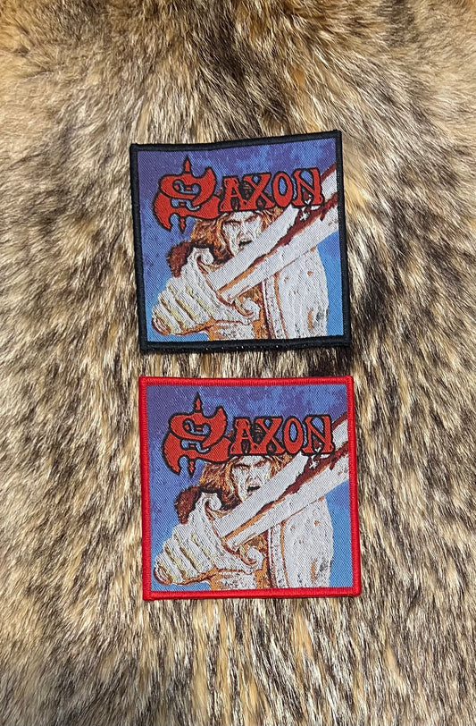 Saxon - Crusader Patch