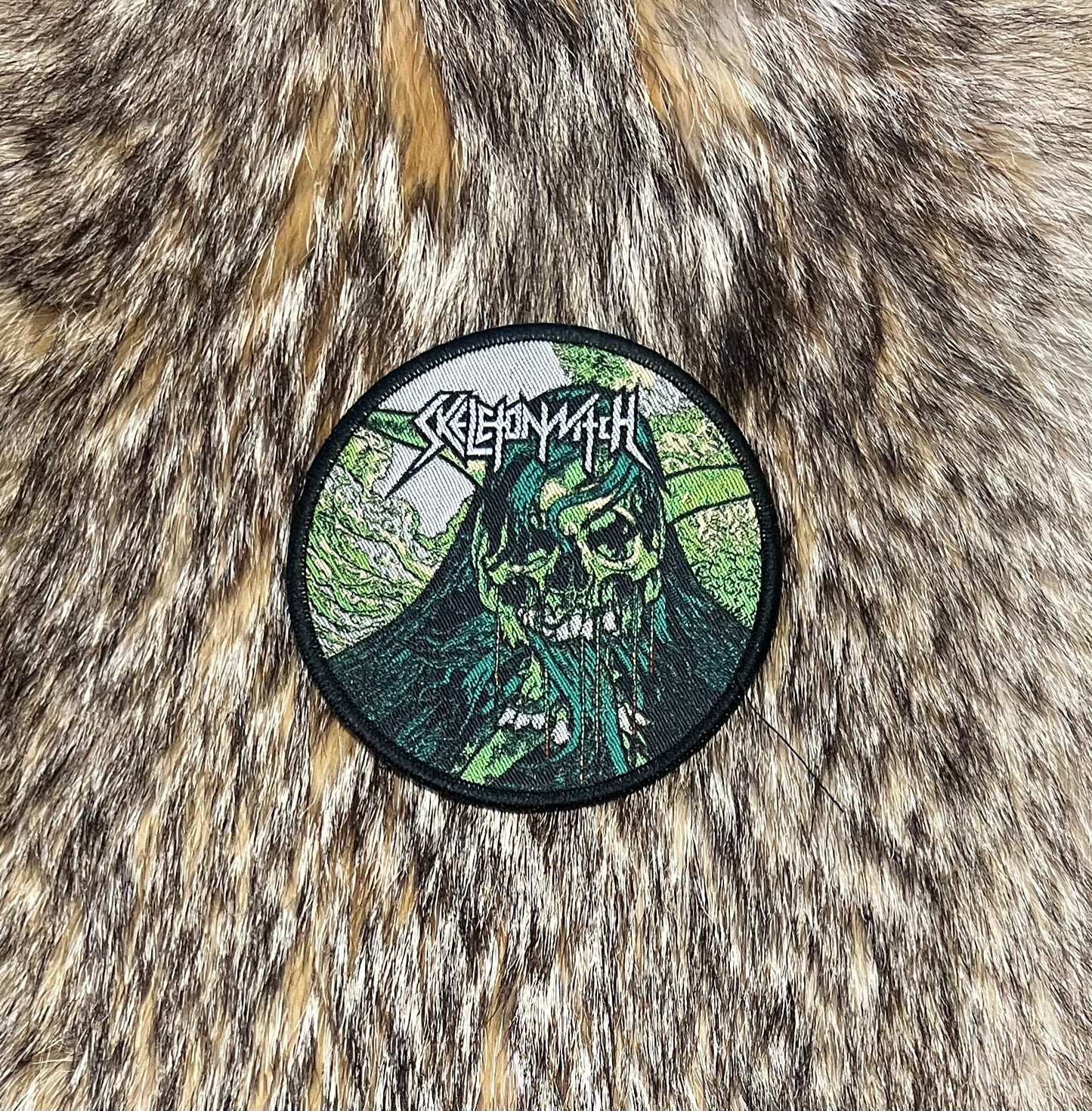 Skeletonwitch - Worship The Witch Circular Patch
