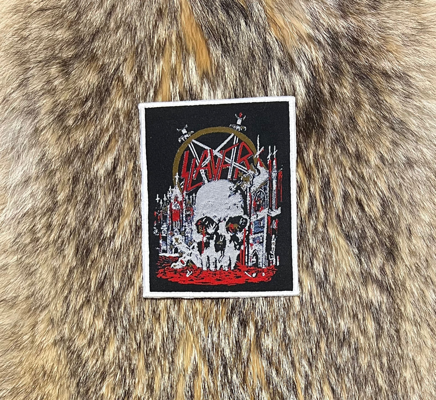 Slayer - South of Heaven Pentagram Patch
