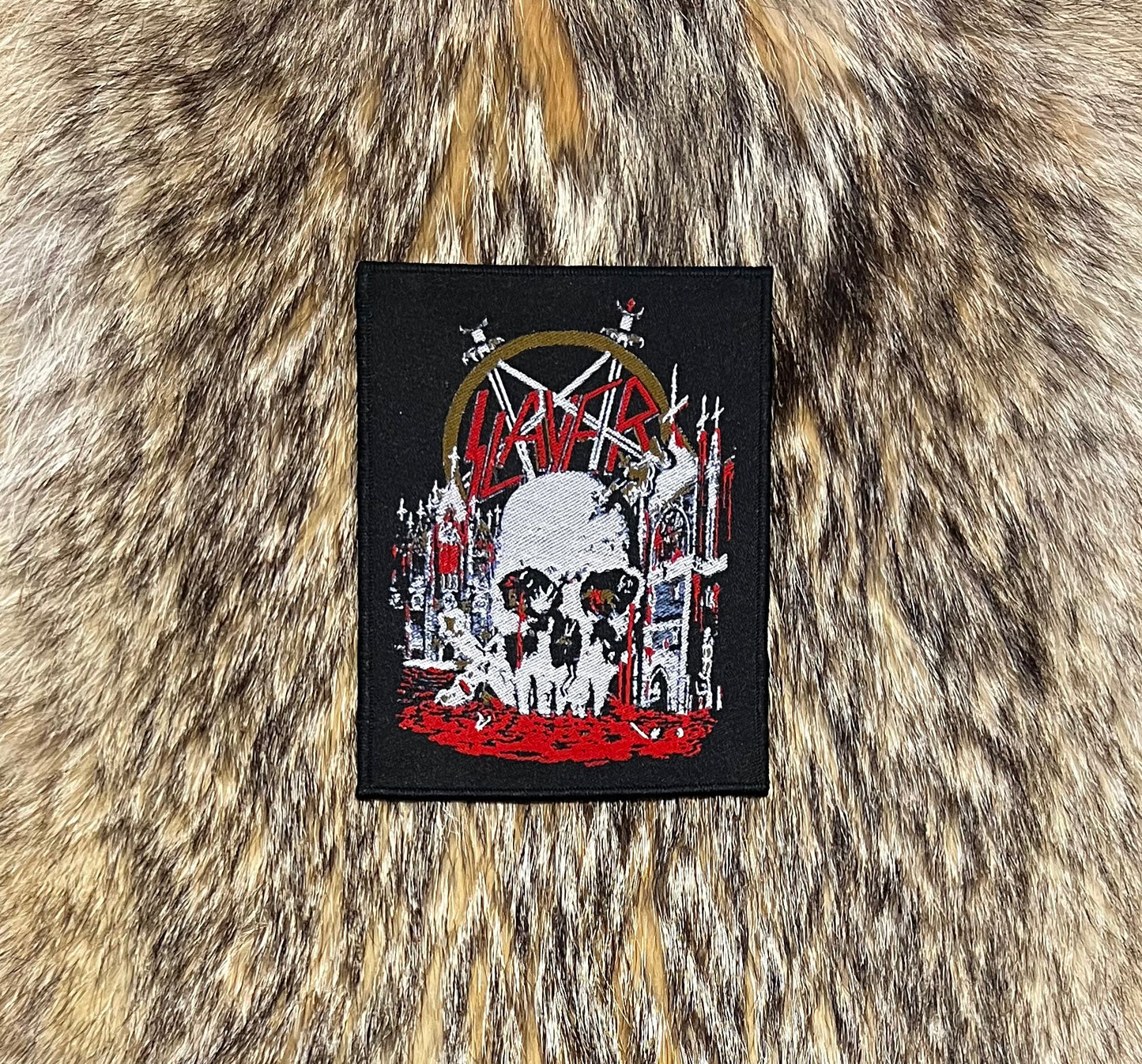 Slayer - South of Heaven Pentagram Patch