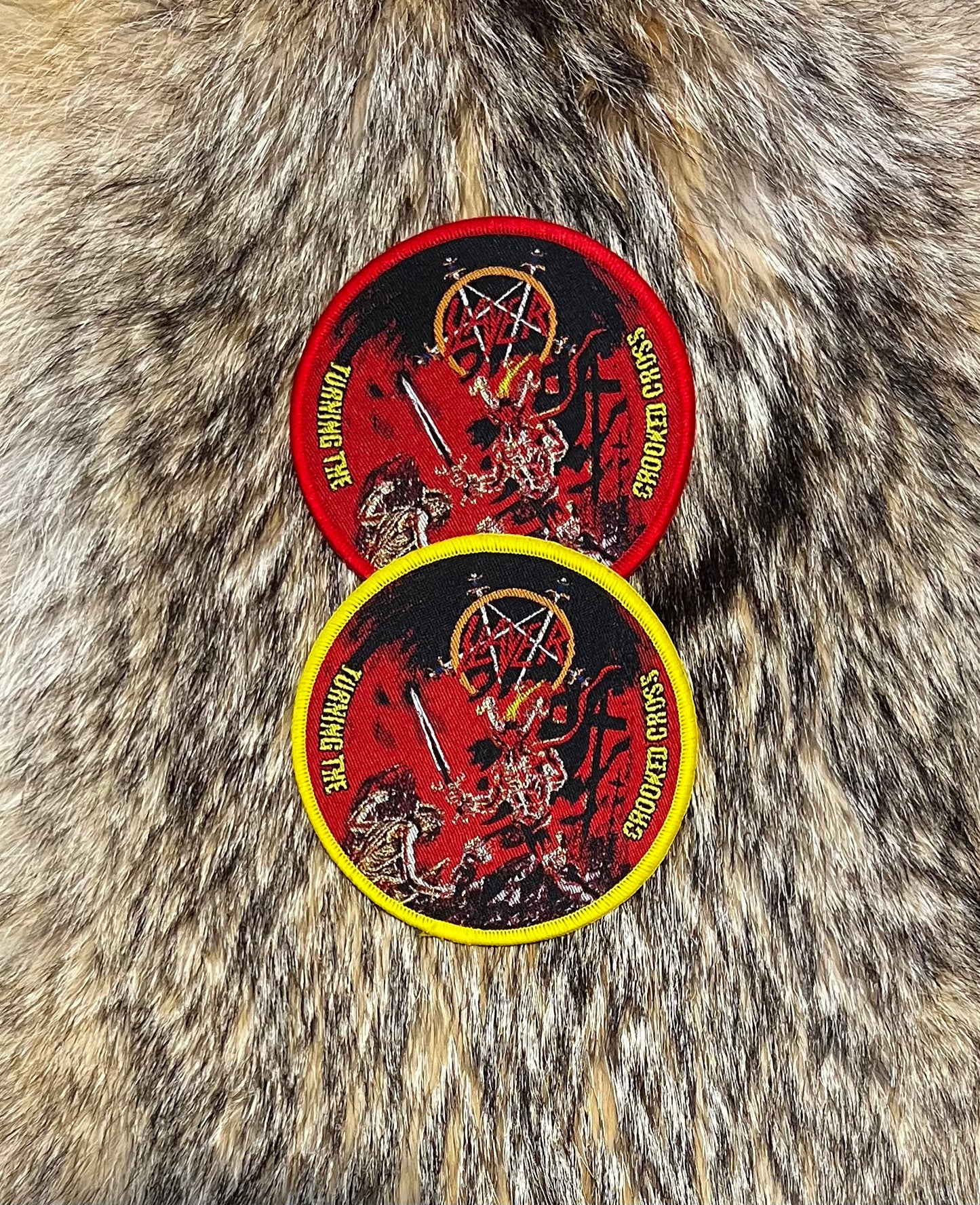 Slayer - Turning the Crooked Cross Circular Patch
