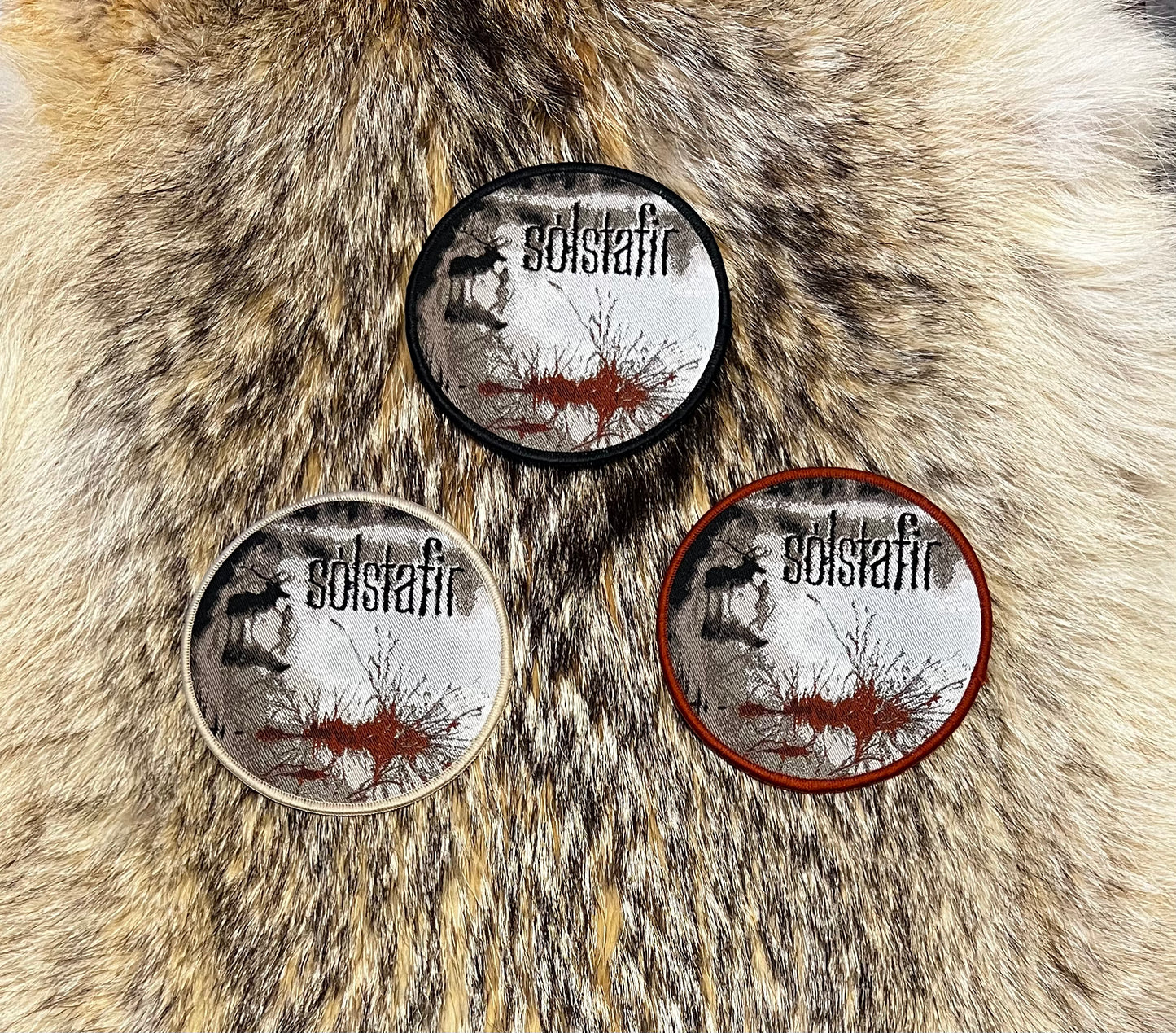 Solstafir - Berdreyminn Circular Patch
