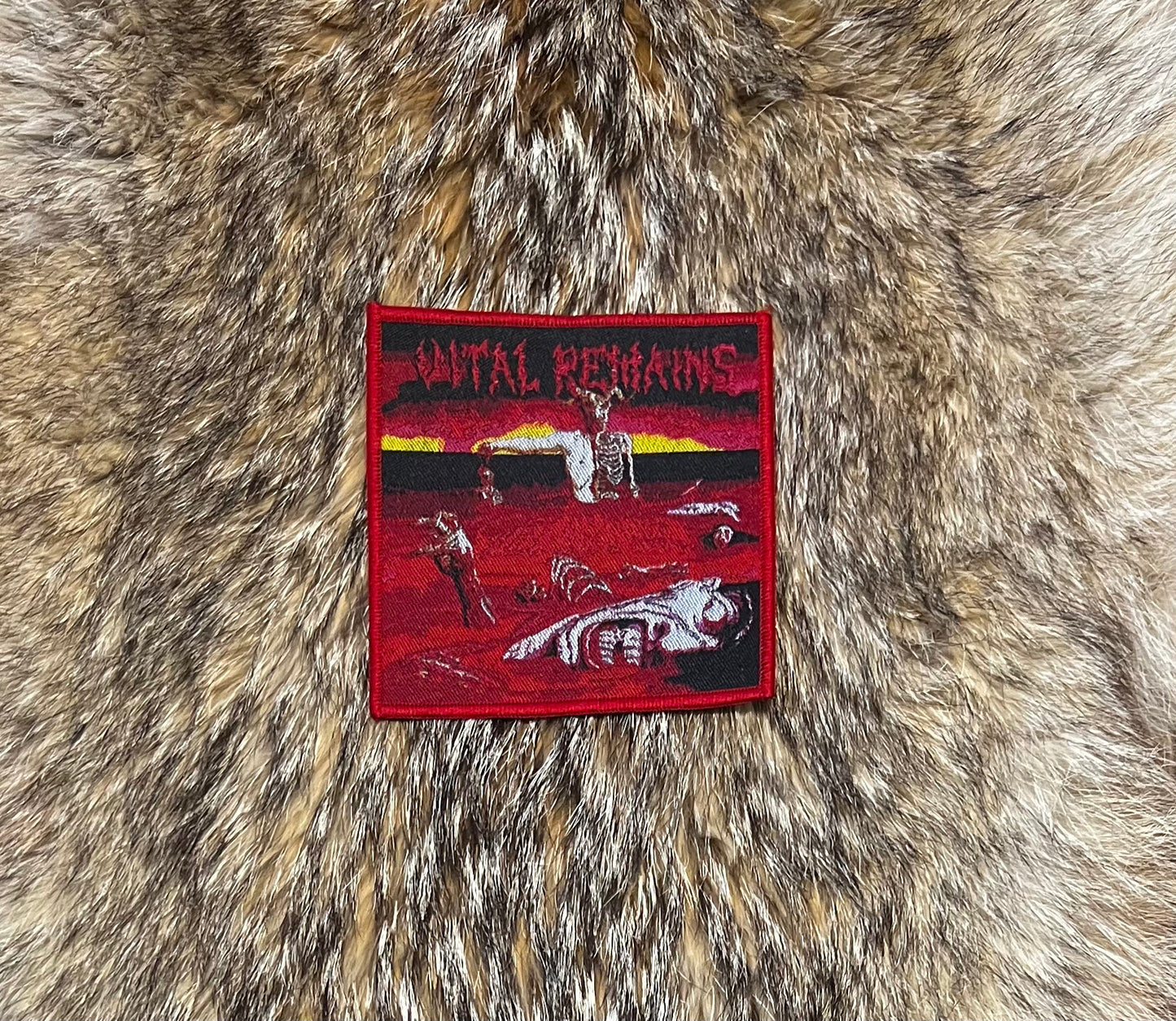 Vital Remains - Let Us Prey Patch