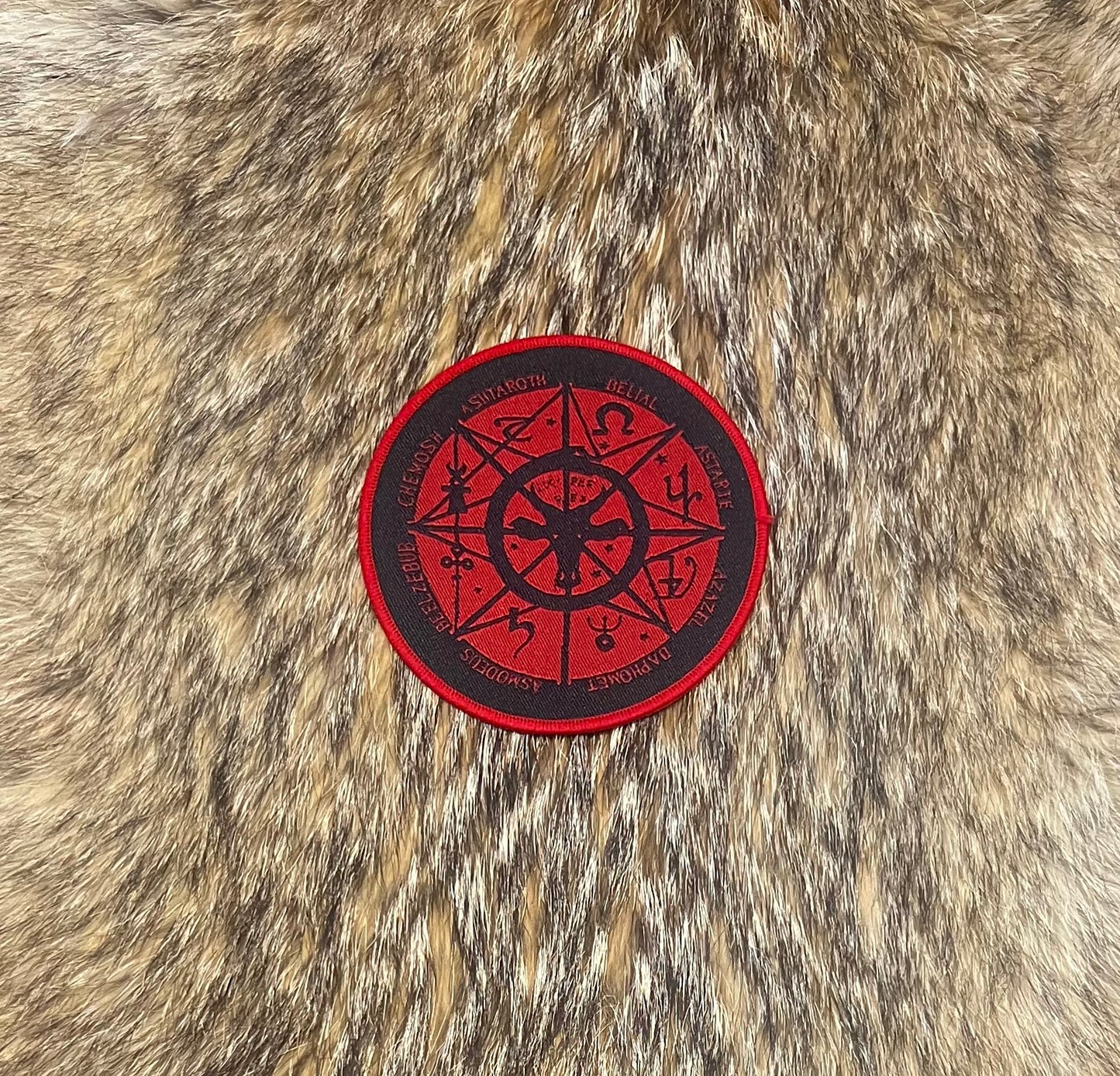 Anti-Abrahamism - Demons Occult Sigil Circular Patch
