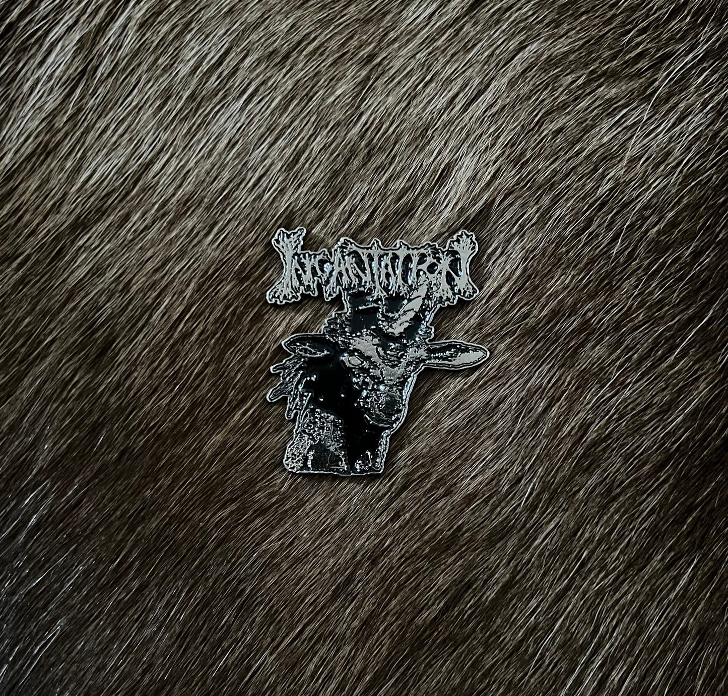 Incantation - Goat Metal Pin