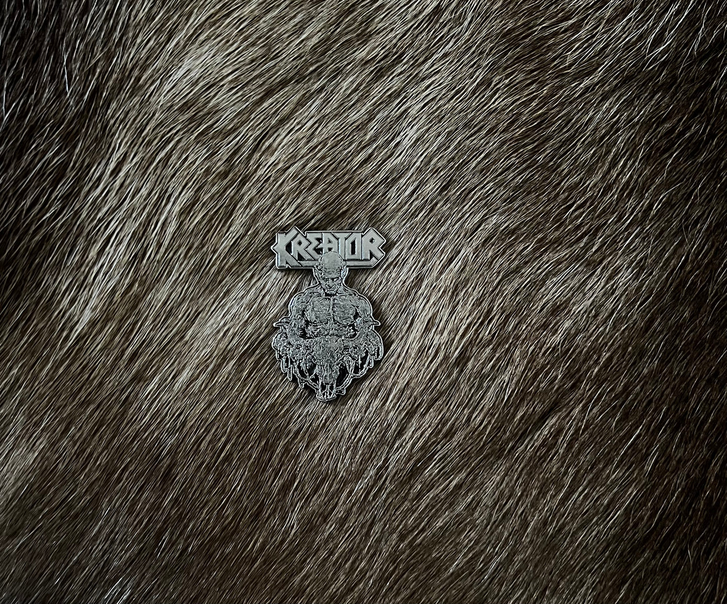 Kreator - Bull Skull Metal Pin