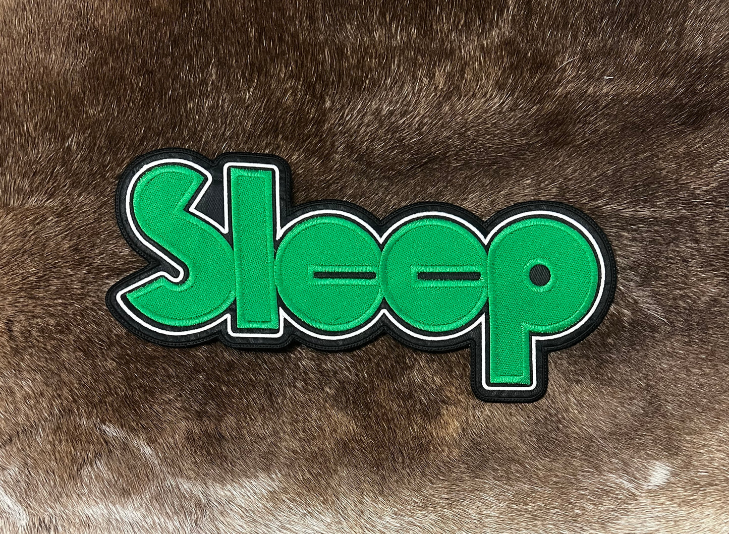Sleep - Cut Out Logo Large Patch
