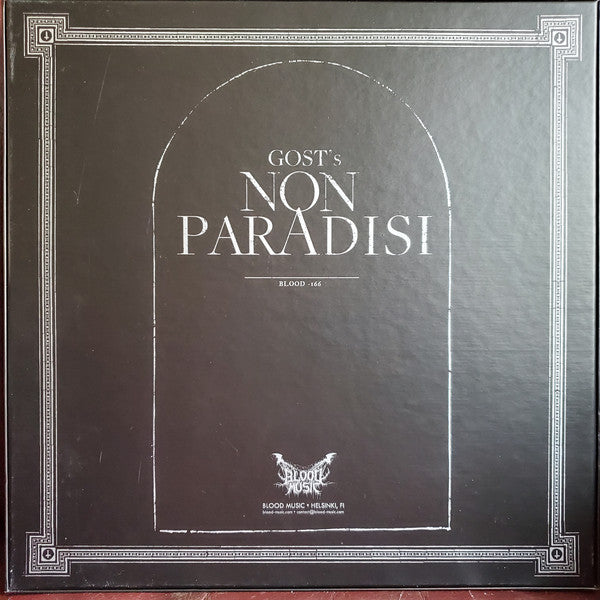 Gost - Non Paradisi Deluxe Limited Edition Black Vinyl LP Box Set
