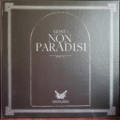 Gost - Non Paradisi Deluxe Limited Edition Black Vinyl LP Box Set