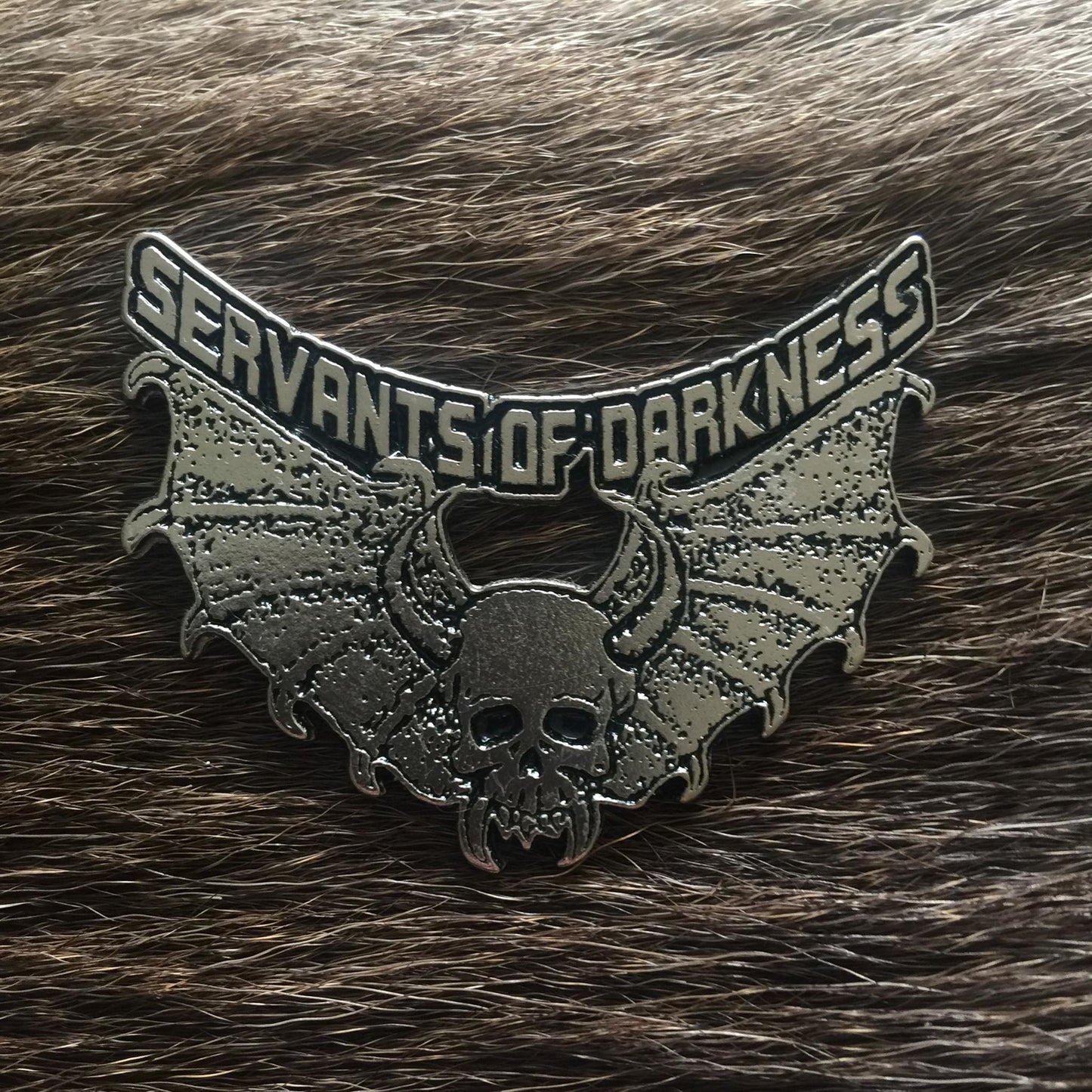 Nifelheim - Servants of Darkness Metal Pin