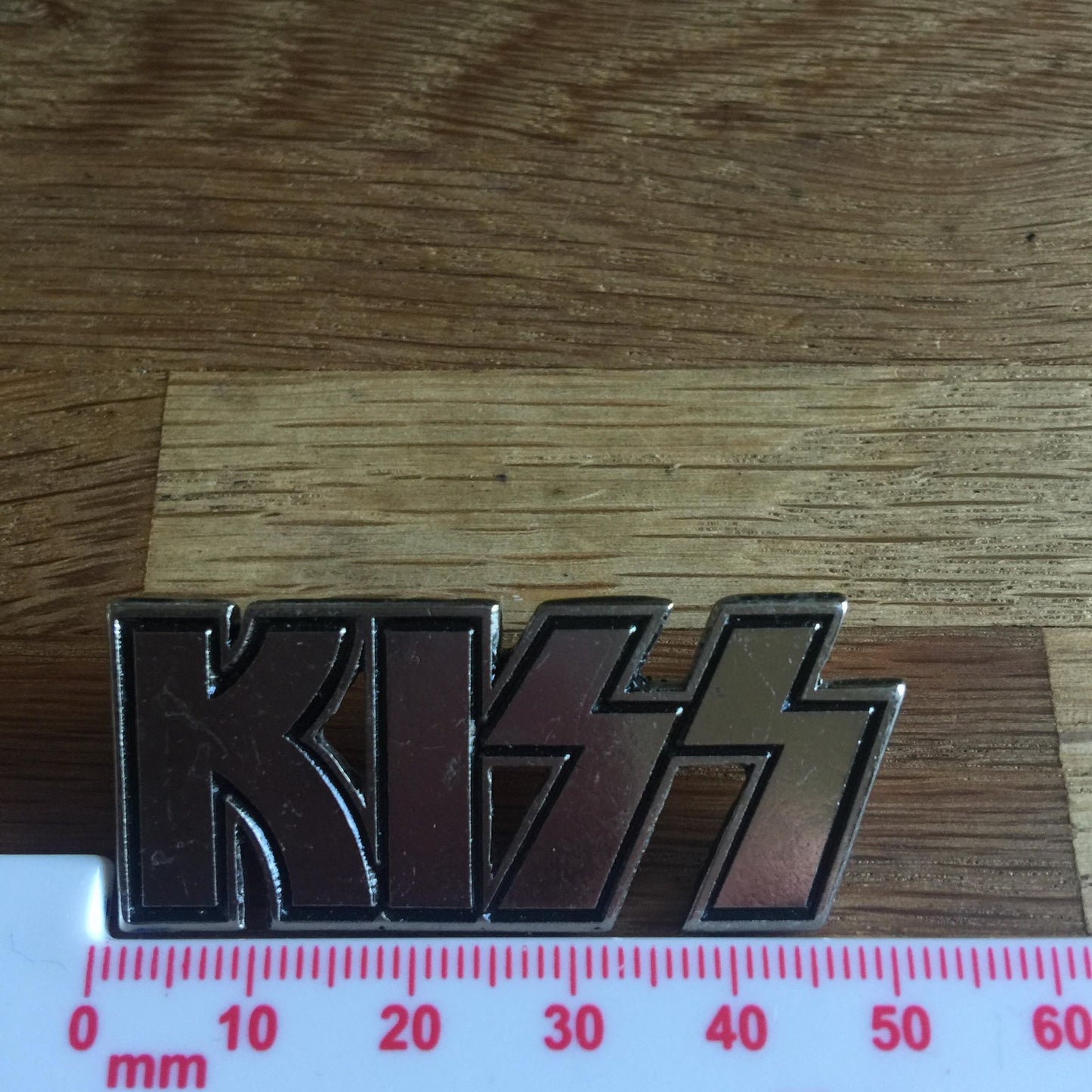 Kiss Logo Metal Pin