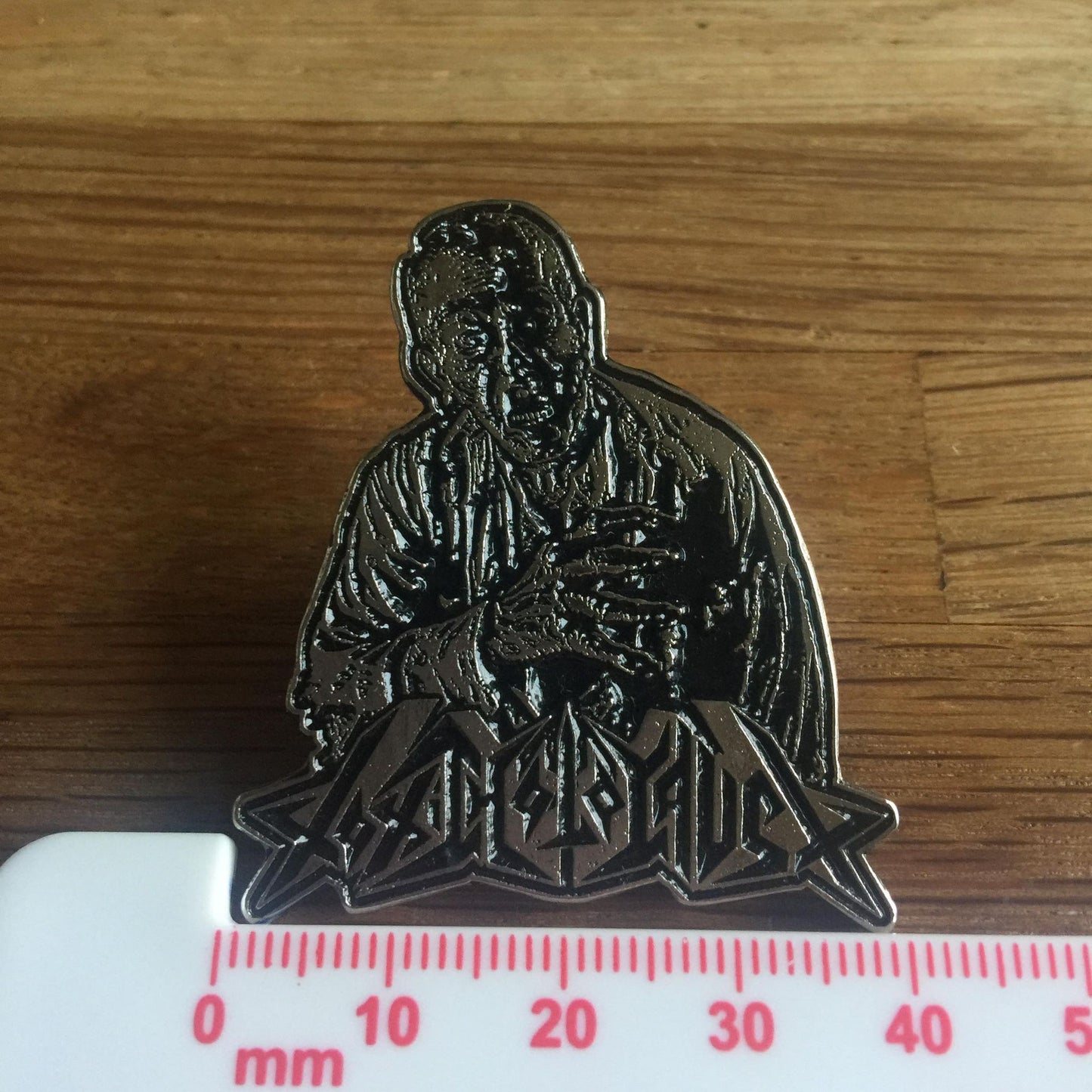 Toxic Holocaust - Hell on Earth Metal Pin