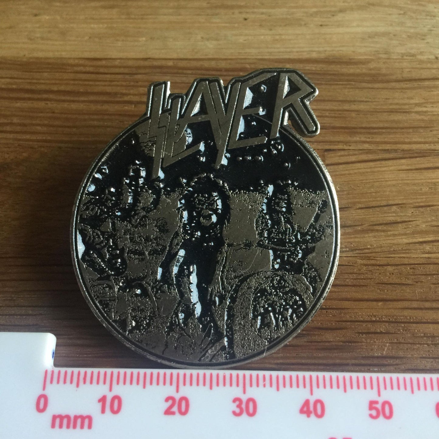 Slayer - Live Undead Metal Pin