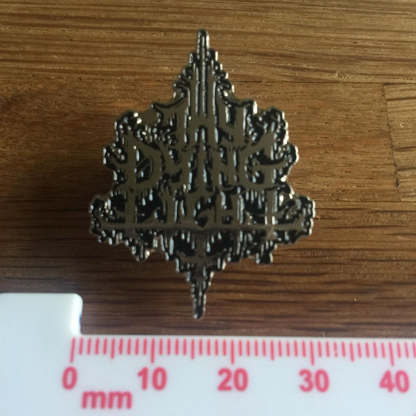 Thy Dying Light Logo Metal Pin