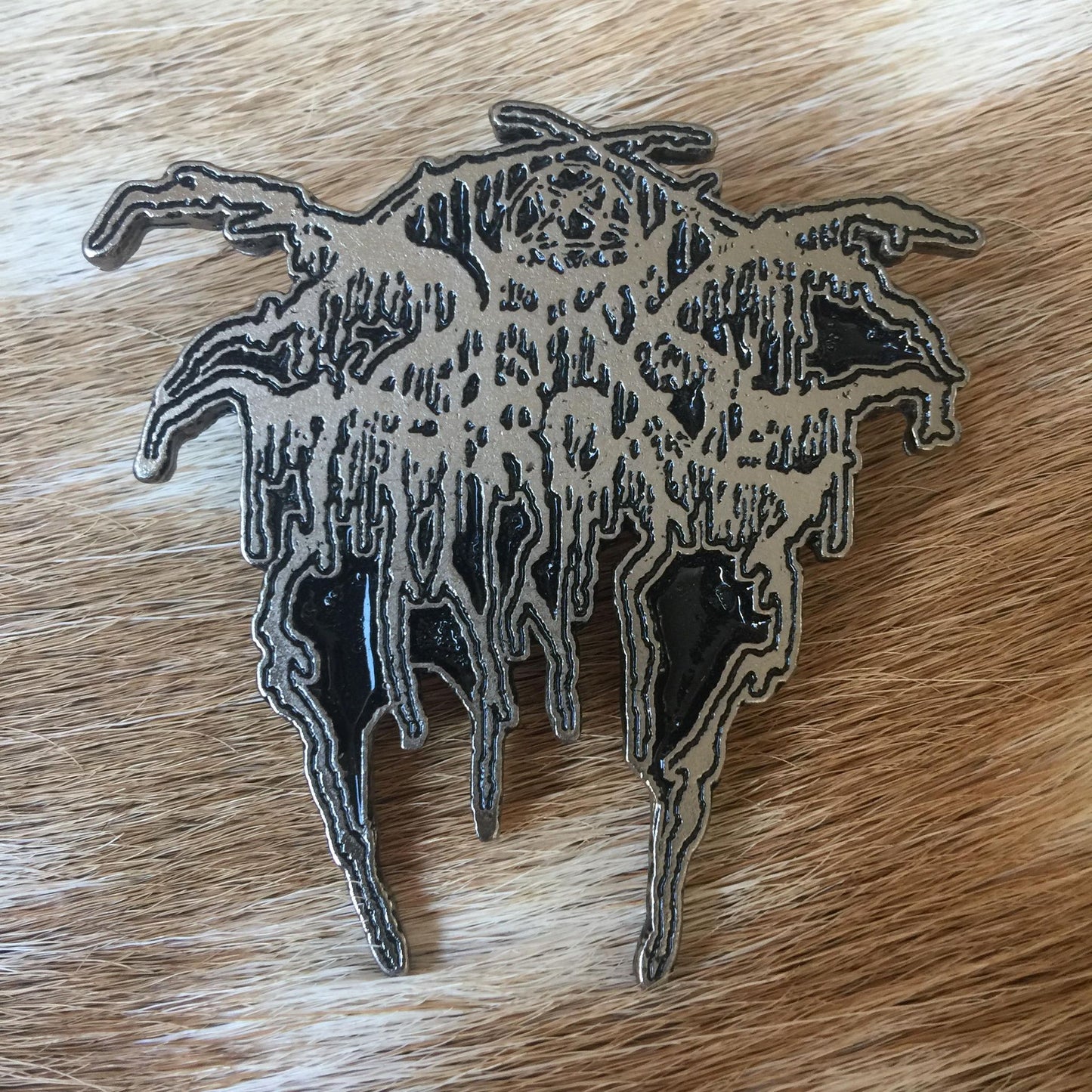 Dark Throne - Logo Metal Pin