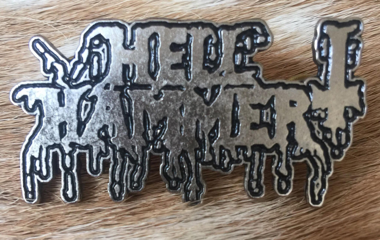 Hellhammer - Logo Metal Pin