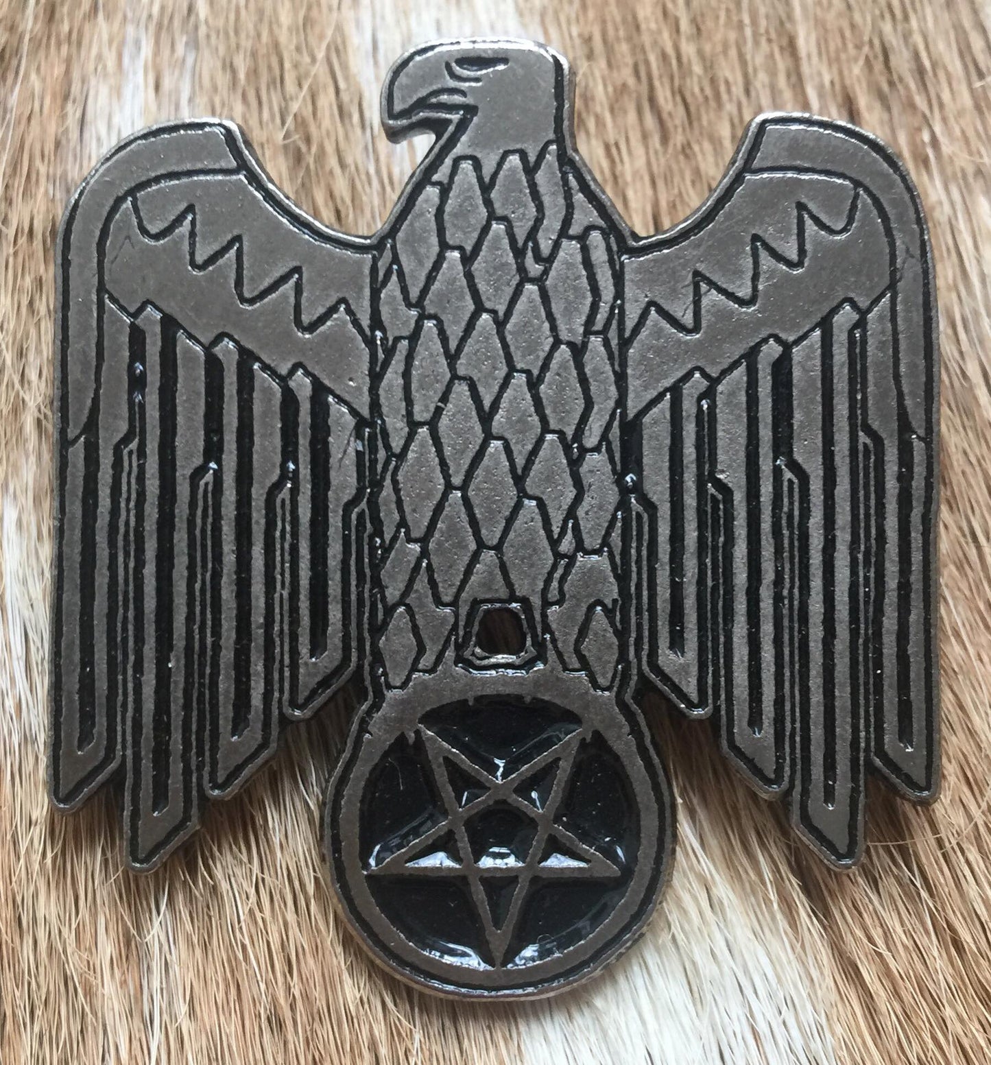Abyssic Hate - Decade of Hate Metal Pin