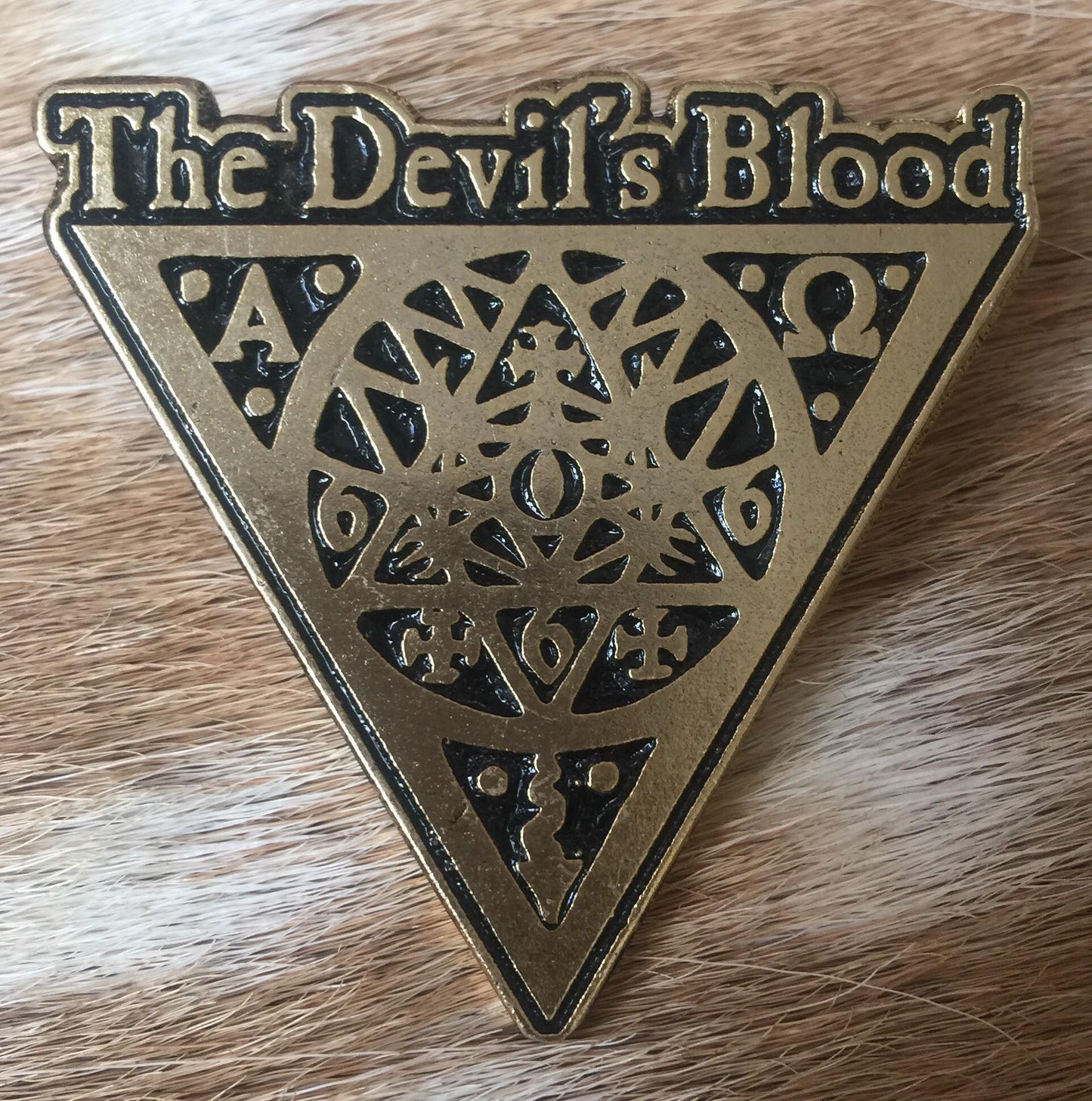 The Devil's Blood - The Thousandfold Epicentre Logo Metal Pin