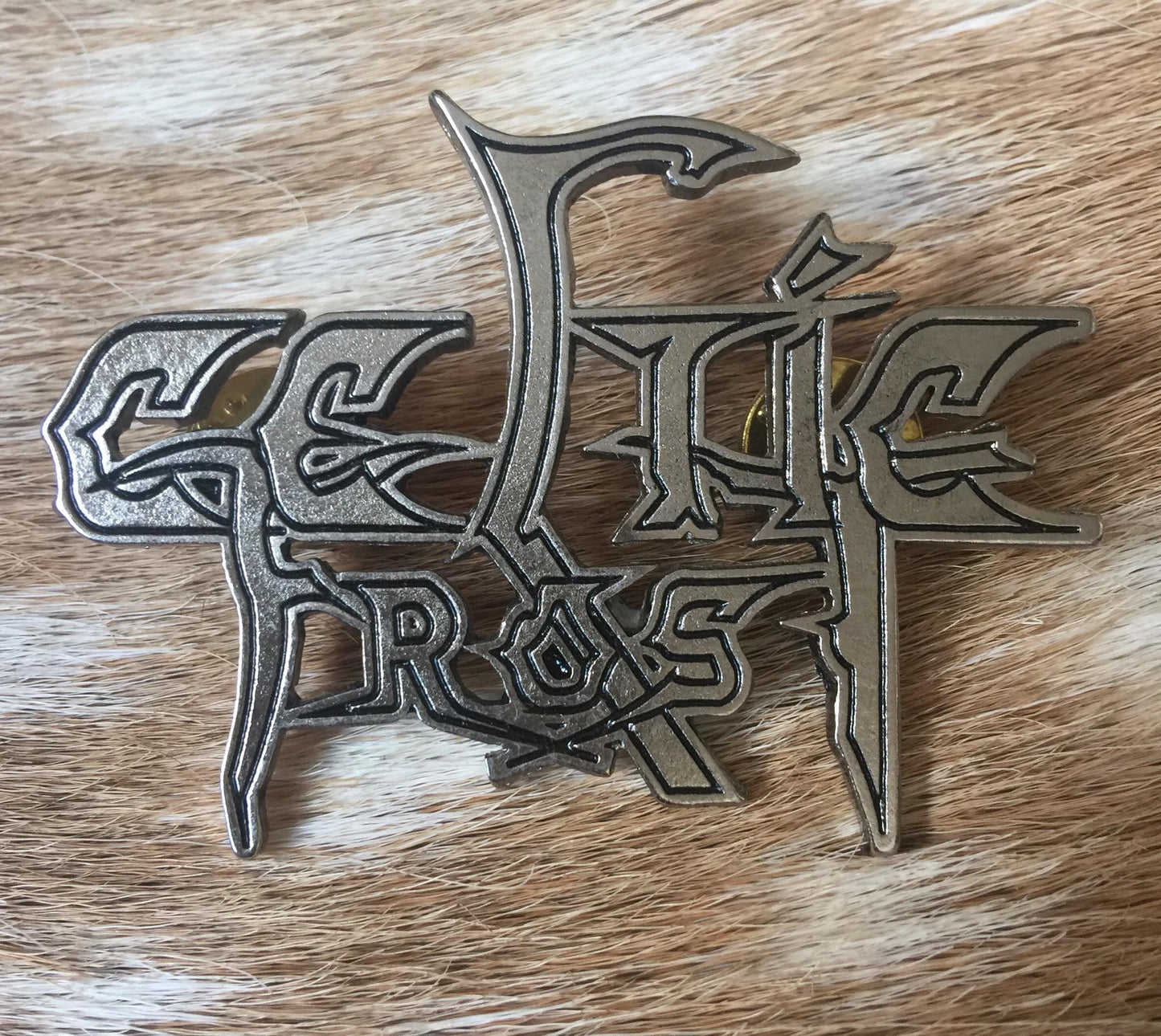 Celtic Frost - Large Logo Metal Pin