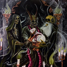 Sarkrista / Sacrificium Carmen / Malum - Trinity of Luciferian Illumination Split LP