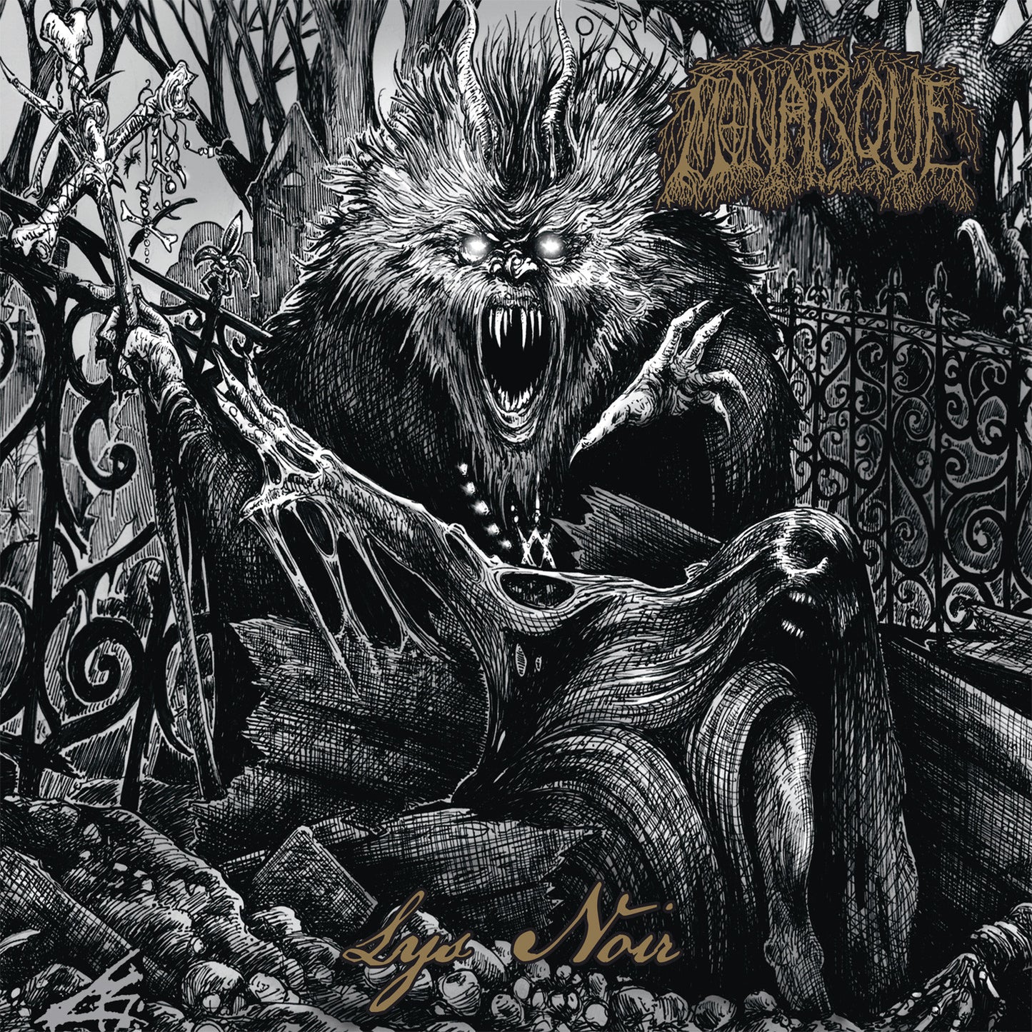 Monarque - Lys Noir Black Vinyl LP