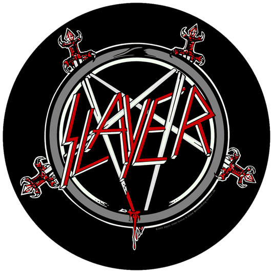Slayer - Pentagram Circular Patch