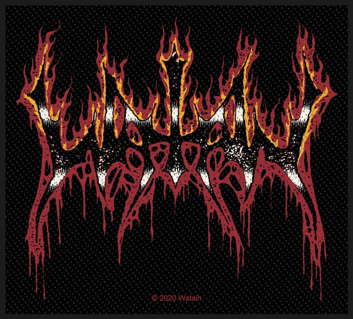 Watain - Flaming Logo Patch