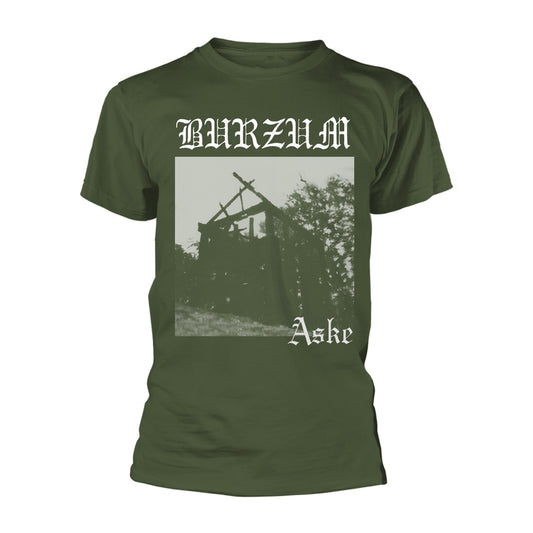 Burzum - Aske Green Short Sleeved T-shirt