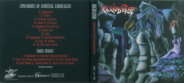 Incubator - Symphonies of Spiritual Cannibalism Digibook CD