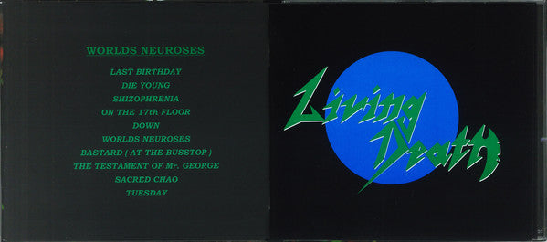 Living Death - Worlds Neuroses Digibook CD
