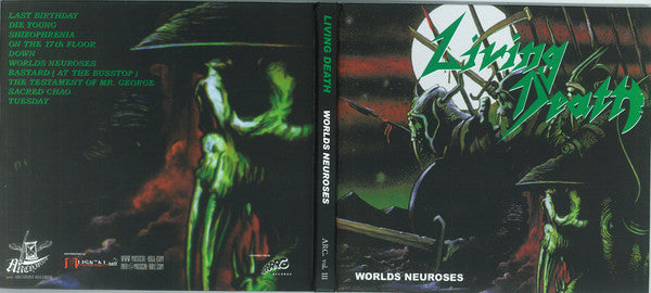 Living Death - Worlds Neuroses Digibook CD
