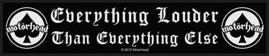 Motorhead - Everything Louder Superstrip Patch